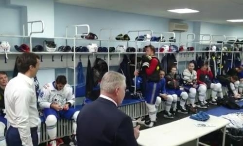 «Хорошая игра, молодчики». «Барыс» показал видео из раздевалки после победы над «Нефтехимиком»