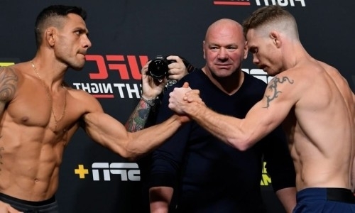 Прямая трансляция турнира UFC Fight Night 182 с главным боем Фелдер — Дос Аньос