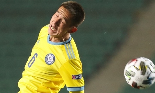 Футболист сборной Казахстана забил с центра поля в Лиге наций