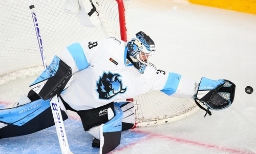 Вратарь клуба КХЛ был признан игроком недели после уверенной победы над «Барысом»