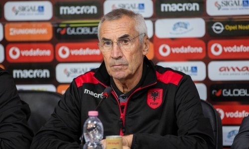 «Он очень сильно повлиял на нас». Наставник сборной Албании высказался о чудо-голе Казахстана
