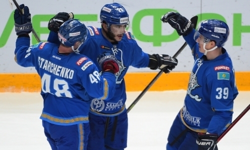 Новичок «Барыса» забросил дебютную шайбу в КХЛ