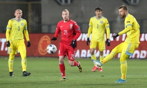 Ниже некуда. Назван худший футболист сборной Казахстана в матче Лиги наций с Литвой