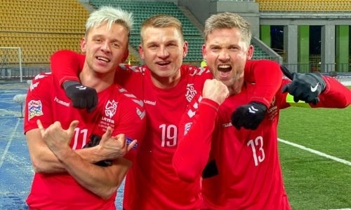 Обнародован размер бонусов для футболистов сборной Литвы за победу над Казахстаном в Лиге наций