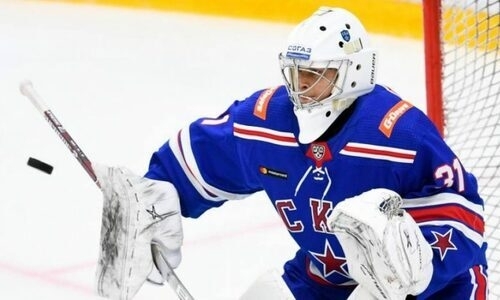 Не игравший два месяца вратарь попал в стартовый состав СКА на матч КХЛ с «Барысом» 