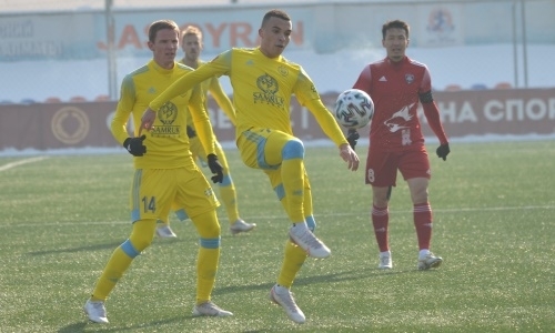 «За ним приятно наблюдать». Прогресс футболиста «Астаны» отметили в Беларуси