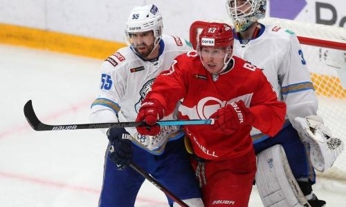 Прямая трансляция матча КХЛ «Барыс» — «Спартак»