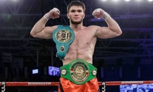 Чемпион WBC из Казахстана выступил с заявлением и показал подготовку к бою в андеркарде Головкина. Видео