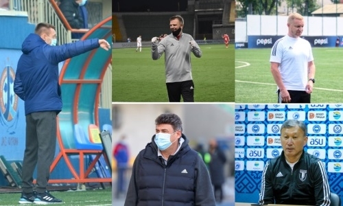 «Астана» и ещё четыре клуба КПЛ близки к расставанию со своими главными тренерами