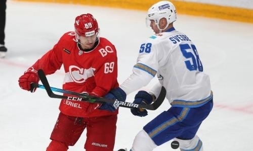 В «Барысе» заявили о желании додавить «Спартак» в матче КХЛ