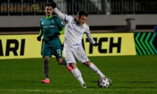 В касание под перекладину. Уроженец Казахстана забил гол в европейском чемпионате. Видео