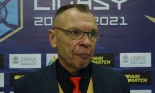 Видео послематчевой пресс-конференции игр чемпионата РК «Сарыарка» — «Арлан» 3:1, 1:2 ОТ