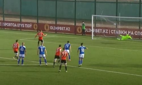 Видео гола Хубулова матча Премьер-Лиги «Тараз» — «Шахтёр»