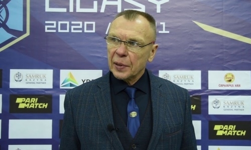 Видео послематчевой пресс-конференции игр чемпионата РК «Сарыарка» — «Алтай-Торпедо» 1:3, 6:0