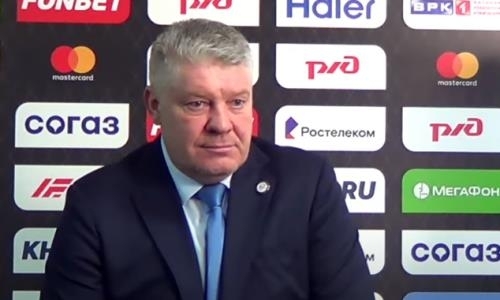 Видео послематчевой пресс-конференции игры КХЛ «Локомотив» — «Барыс» 7:2