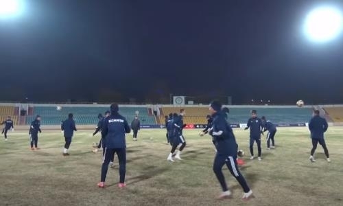 Молодежная сборная Казахстана показала видео тренировки перед матчем против Фарерских островов