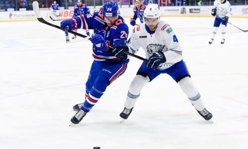 Фоторепортаж с матча КХЛ СКА — «Барыс»