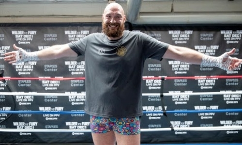 Тайсон Фьюри затравил Энтони Джошуа