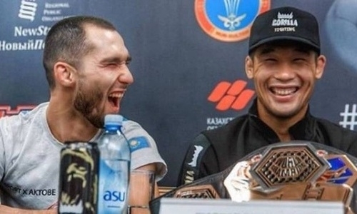 «Оказывается мощный». Казахстанские бойцы UFC провели совместную тренировку. Видео