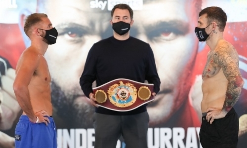 Экс-соперник Головкина прошел взвешивание перед боем с Сондерсом за титул чемпиона мира