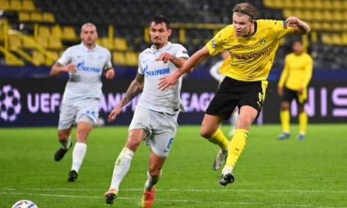 Прямая трансляция матча Лиги Чемпионов «Зенит» — «Боруссия» Дортмунд