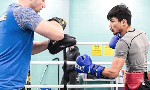 Чемпион WBC из Казахстана продолжает подготовку к возвращению на ринг