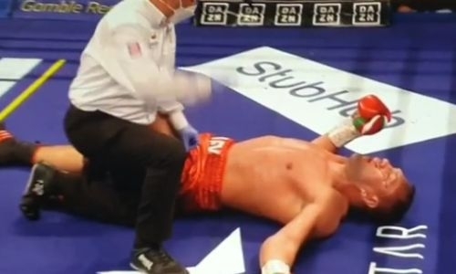 Видео зверского нокаута Энтони Джошуа в бою с Кубратом Пулевым