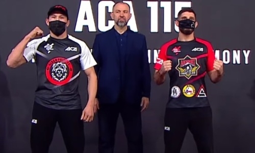 Прямая трансляция турнира АСА 115 с двумя боями казахстанцев