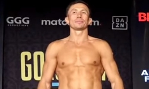 Сколько весил Геннадий Головкин перед своими последними боями