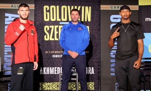 Прямая трансляция вечера бокса Головкин — Шеремета с титульным боем казахстанца Али Ахмедова