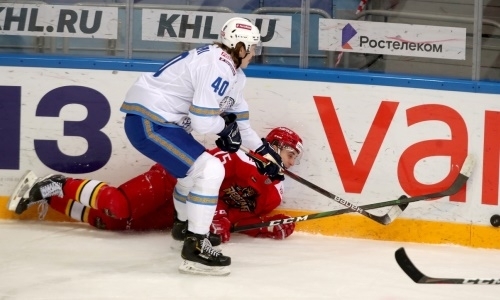 «Барыс» выделил три крутых момента выездной победы в КХЛ. Видео