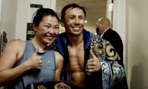 «Мне нужно позвонить маме». Представлено видео из-за кулис вечера бокса Головкин — Шеремета