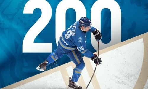 Нападающий «Барыса» отметился солидным достижением в КХЛ