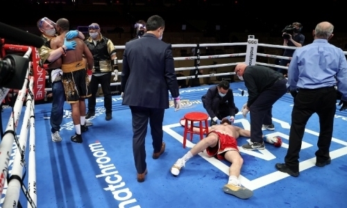 Али Ахмедов отстранен от боев после поражения тяжелым нокаутом
