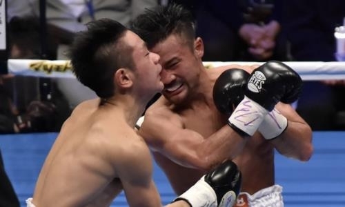 «Японский Тайсон» брутальным и кровавым нокаутом завоевал титул WBO. Видео