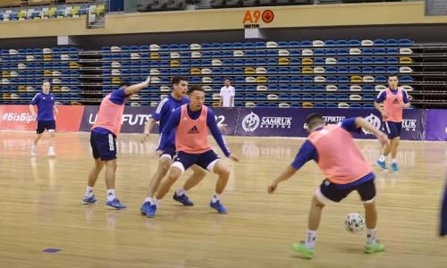 Сборная Казахстана представила видео тренировки перед матчем с Венгрией