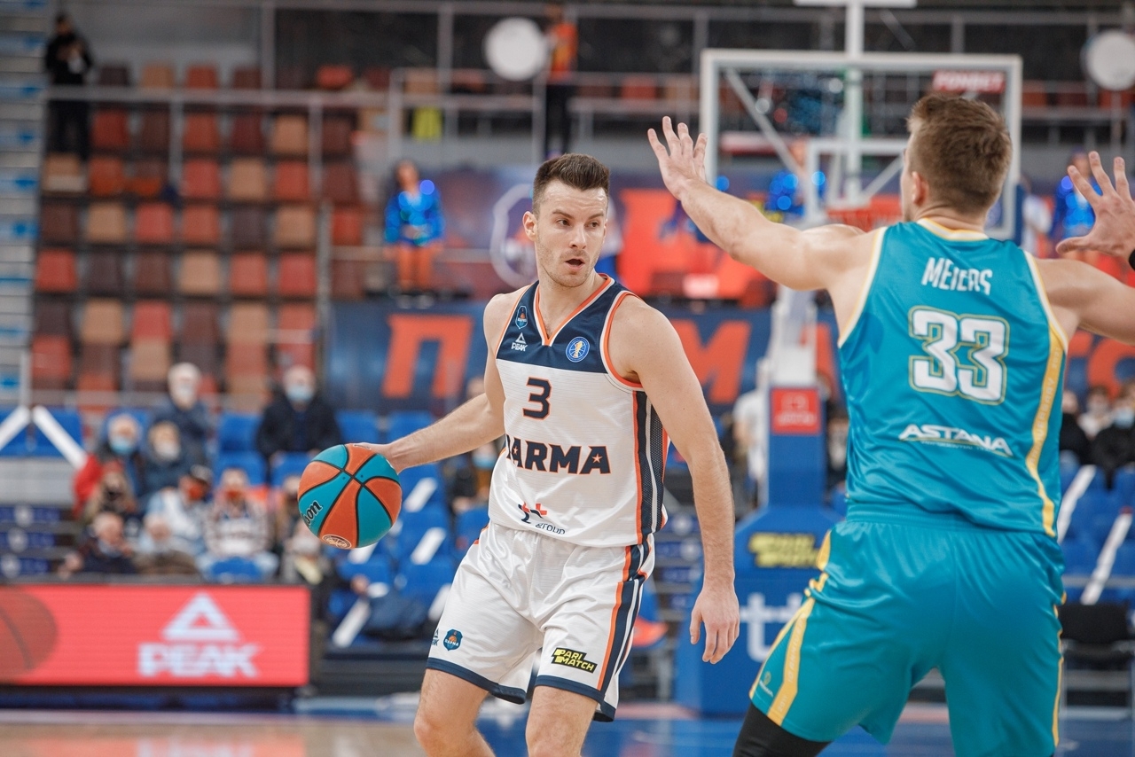 Фоторепортаж с матча ВТБ «ПАРМА» — «Астана» 83:84