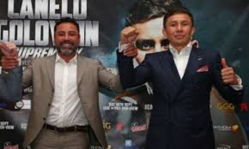 «Не слишком дружелюбно». Де ла Хойя потроллил Головкина в ответ на угрозу в его адрес