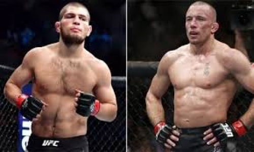 Сен-Пьер показал фото с Нурмагомедовым. Хабиб отреагировал