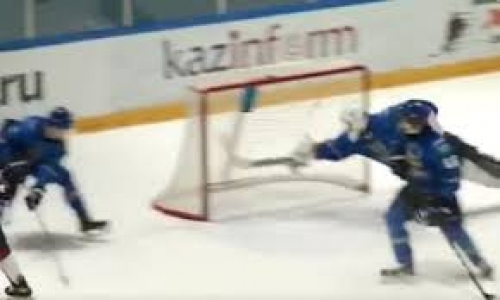 «Мама дорогая, фантастика». Казахстанский вратарь отметился эффектным сэйвом. Видео