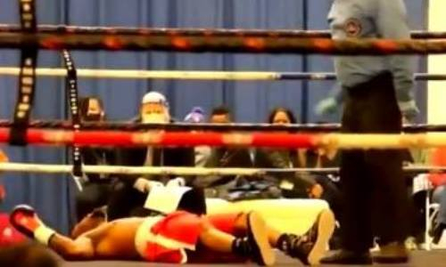 В США появился еще один претендент на лучший нокаут месяца. Видео