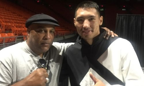 «Усердная работа». Жанибек Алимханулы поделился видео тренировки с известным наставником