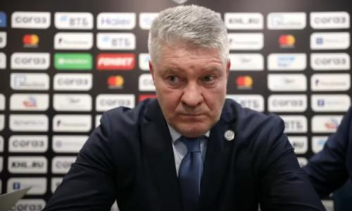 Видео послематчевой пресс-конференции игры КХЛ «Динамо» Москва — «Барыс» 0:2