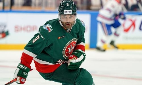Нападающий сборной Казахстана набрал 500 очков в регулярных чемпионатах КХЛ