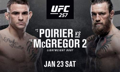 Прямая трансляция турнира UFC 257 с главным боем Макгрегор — Порье