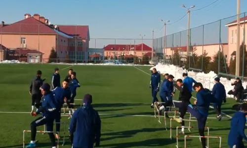 «Ордабасы» представил видео тренировки на УТС в Шымкенте