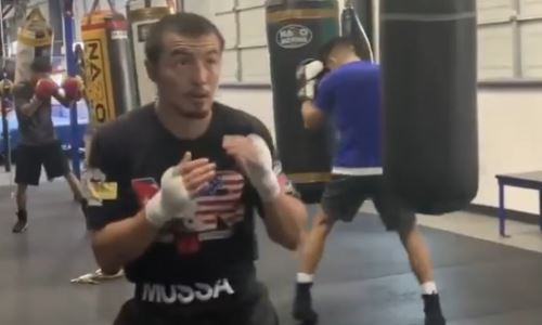 Непобежденный казахстанский «Воин» показал, как оттачивает защиту. Видео