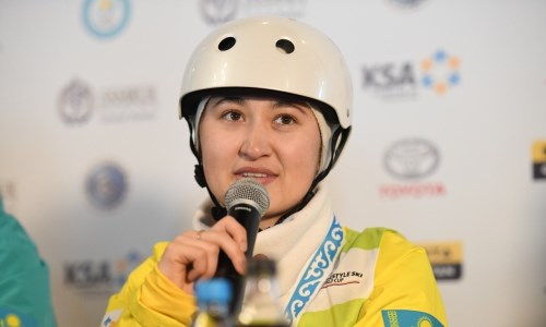 Лидер сборной Казахстана по фристайл-акробатике подвела итоги этапов Кубка мира