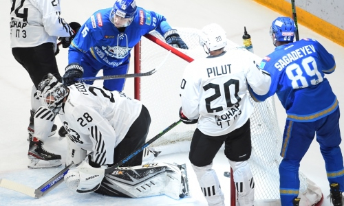 «Казахстанцы „забили“ шайбу по-футбольному». В России признали невезение «Барыса» в матче КХЛ