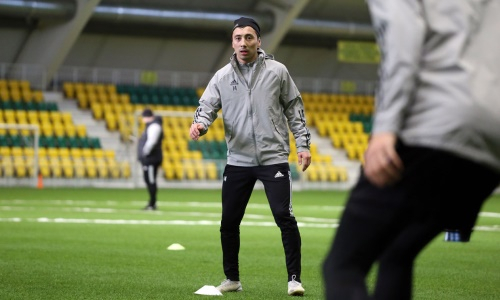 «Тобол» опубликовал фото с очередной тренировки на УТС в родном городе